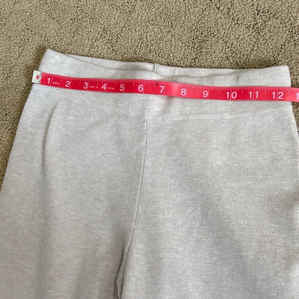 Women's V-Neck Sweater and pants set  in Tan - Picture 5 of 10